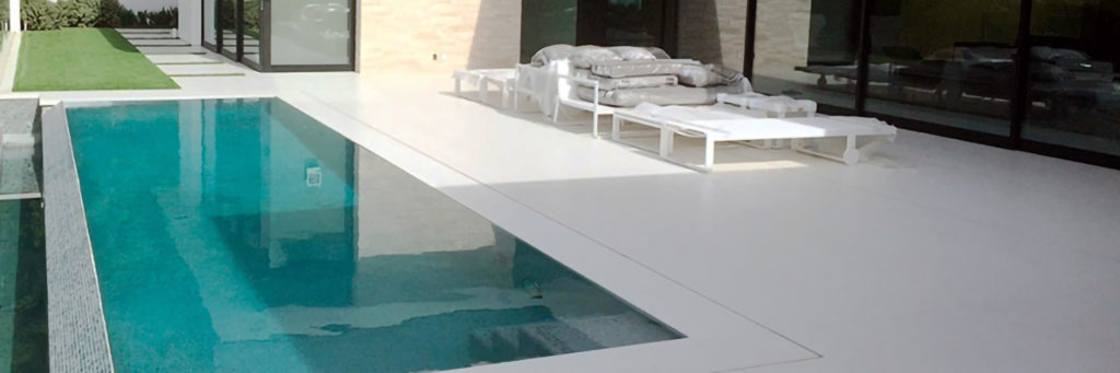 Modern flooring like Dekton is ultra-durable, safe, and resistant to harsh elements.
